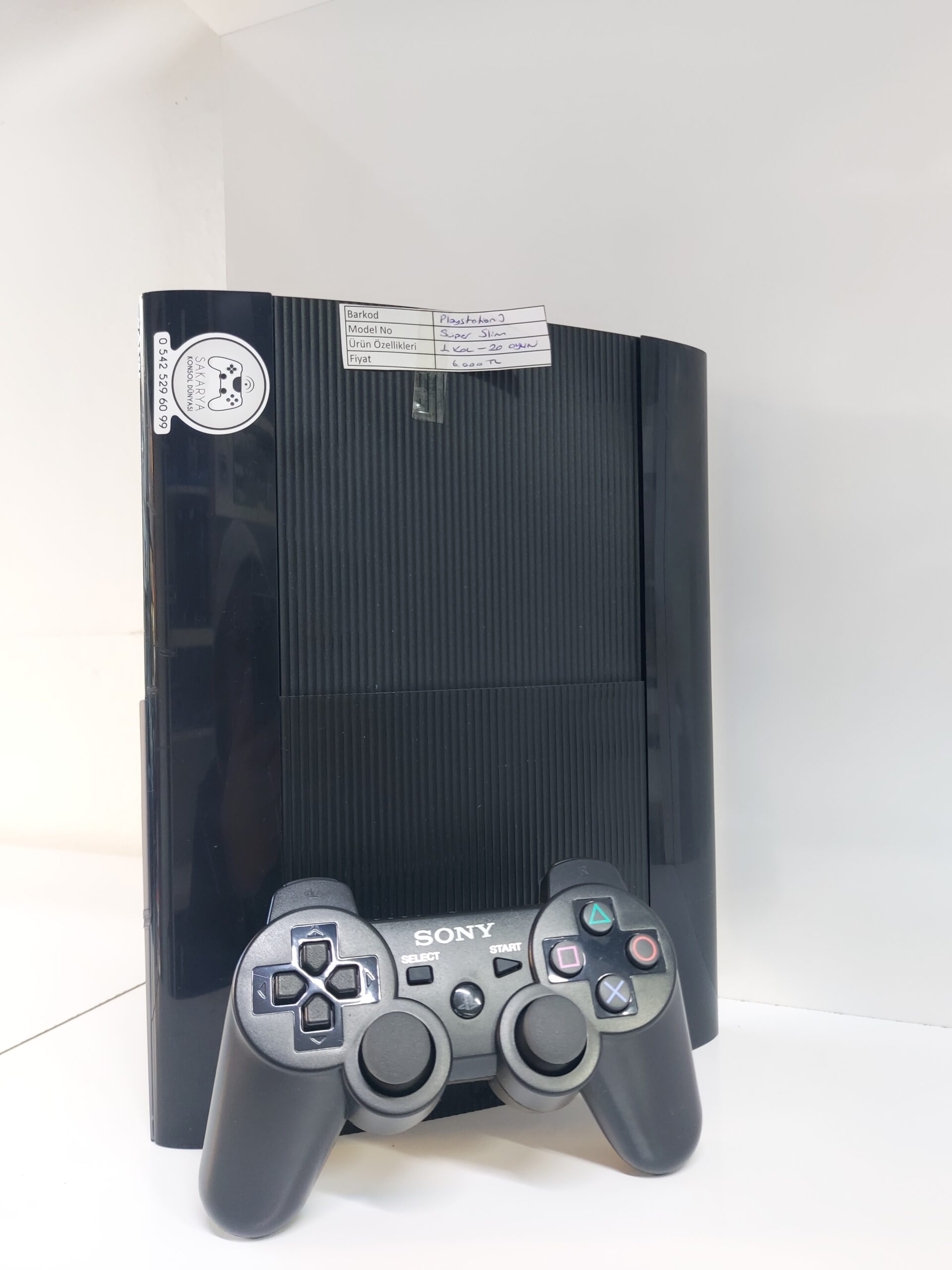 6AY Garantili Playstation 3 Süper Slim