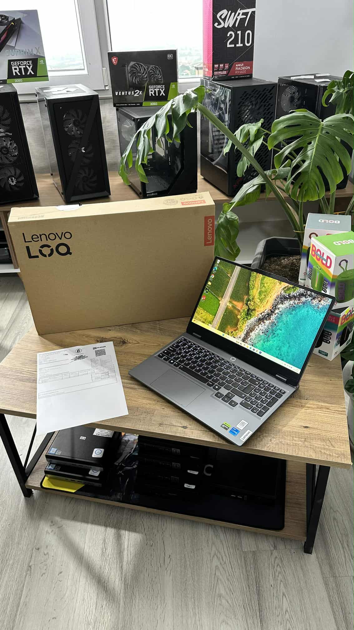 30 AY Garantil Lenovo Log Gaming Laptop